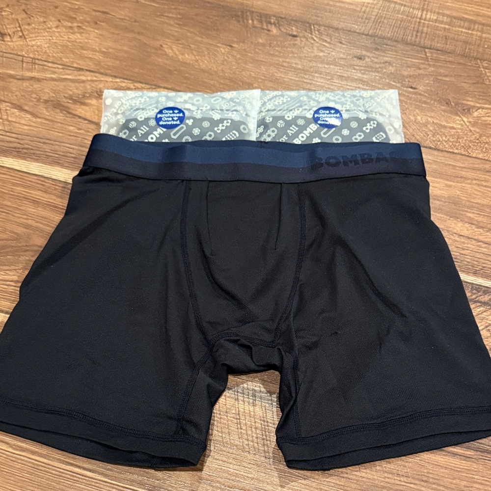 Bombas Men's Black Boxer Briefs